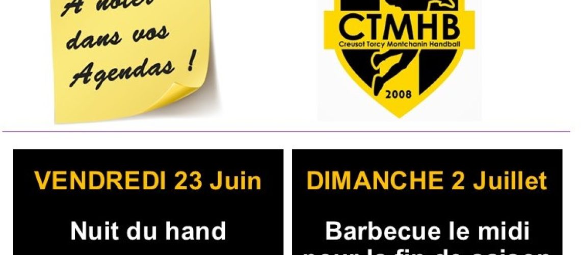 Date a retenir rev02