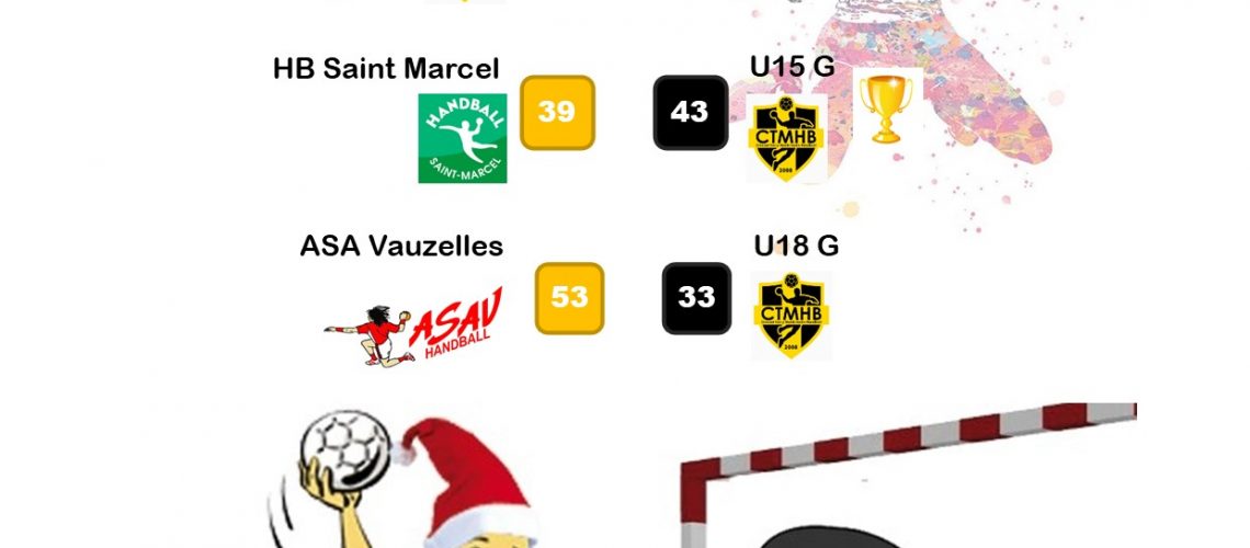 Résultats wk 17 18 déc
